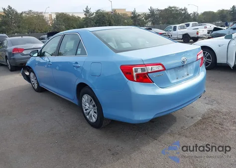 2013 Toyota Camry Le из США, поврежденный, VIN 4T1BF1FK5DU679876